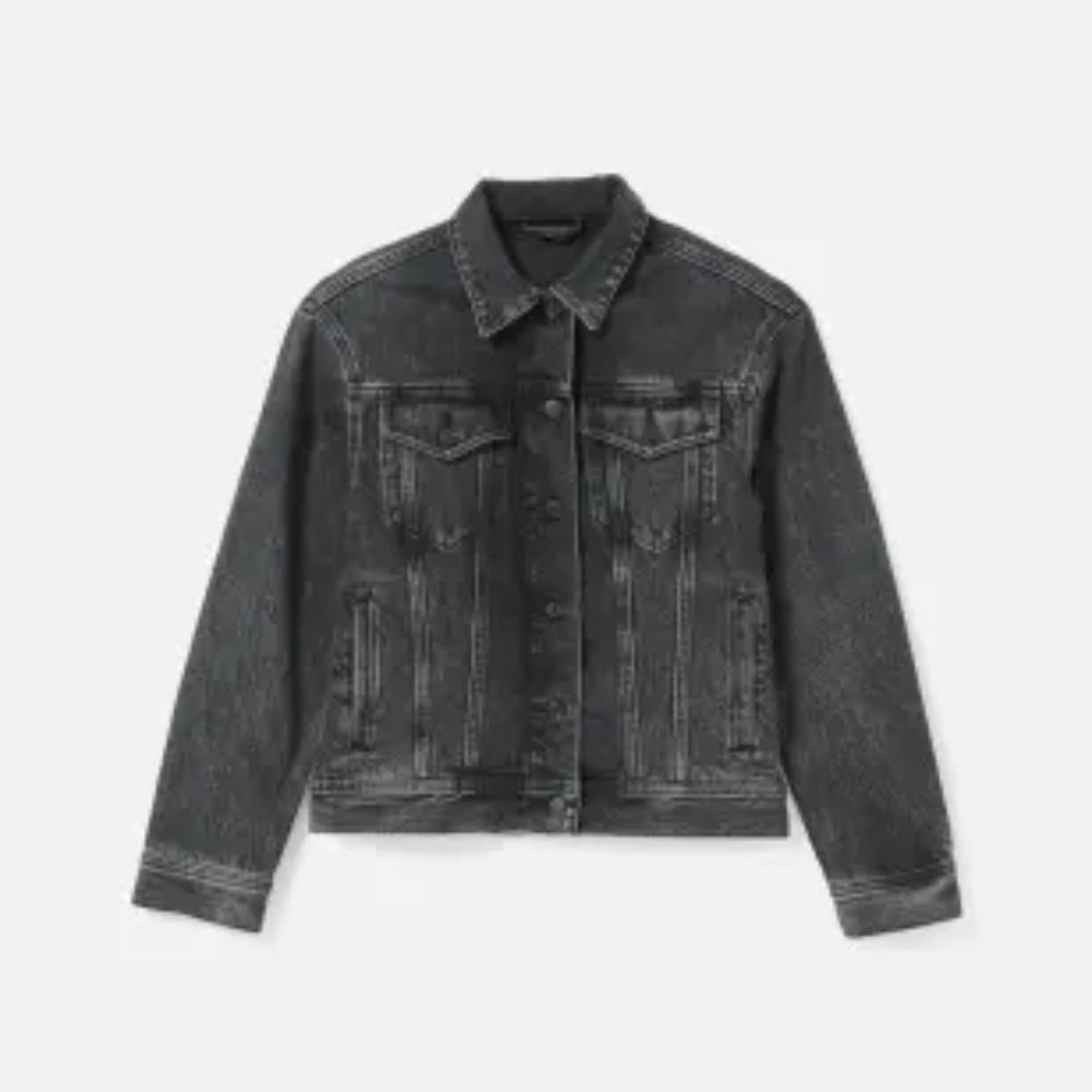 Everlane Denim Jacket Washed Black